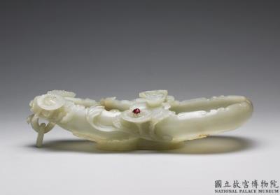 图片[2]-Jade gourd-shaped water container, Qing dynasty (1644-1911)-China Archive